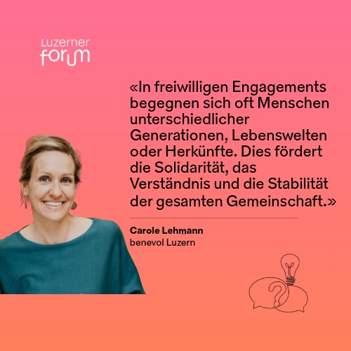 «Nachgefragt» - Freiwilligenarbeit im Umbruch