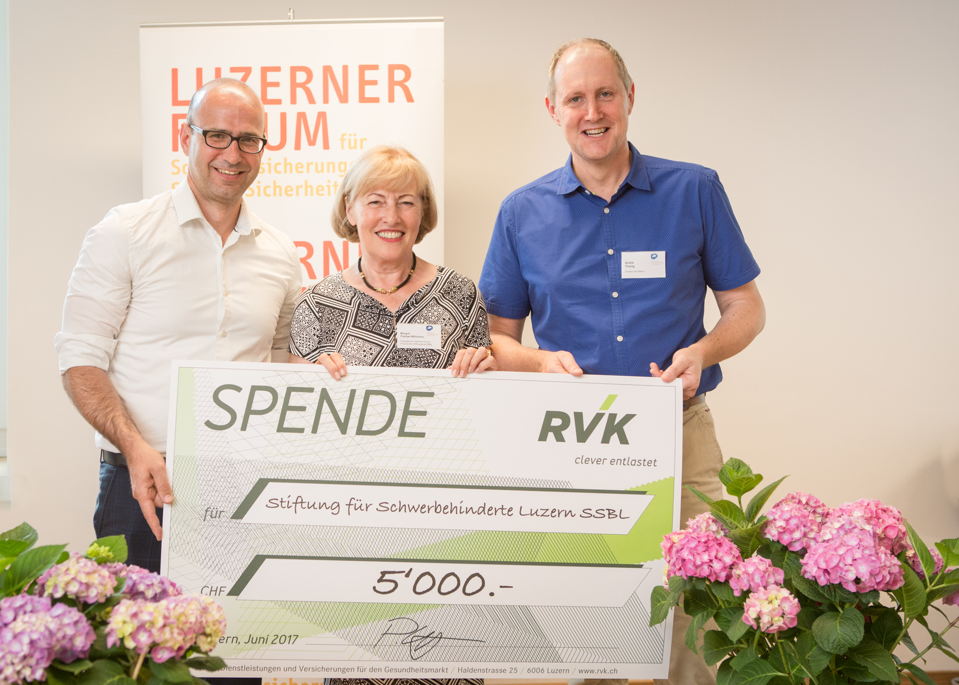 20. Juni 2017 Stiftung für Schwerbehinderte Luzern (SSBL), Rathausen