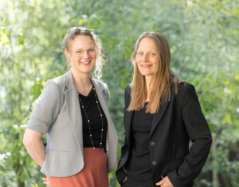 Olivia von Gunten und Laura Kopp
