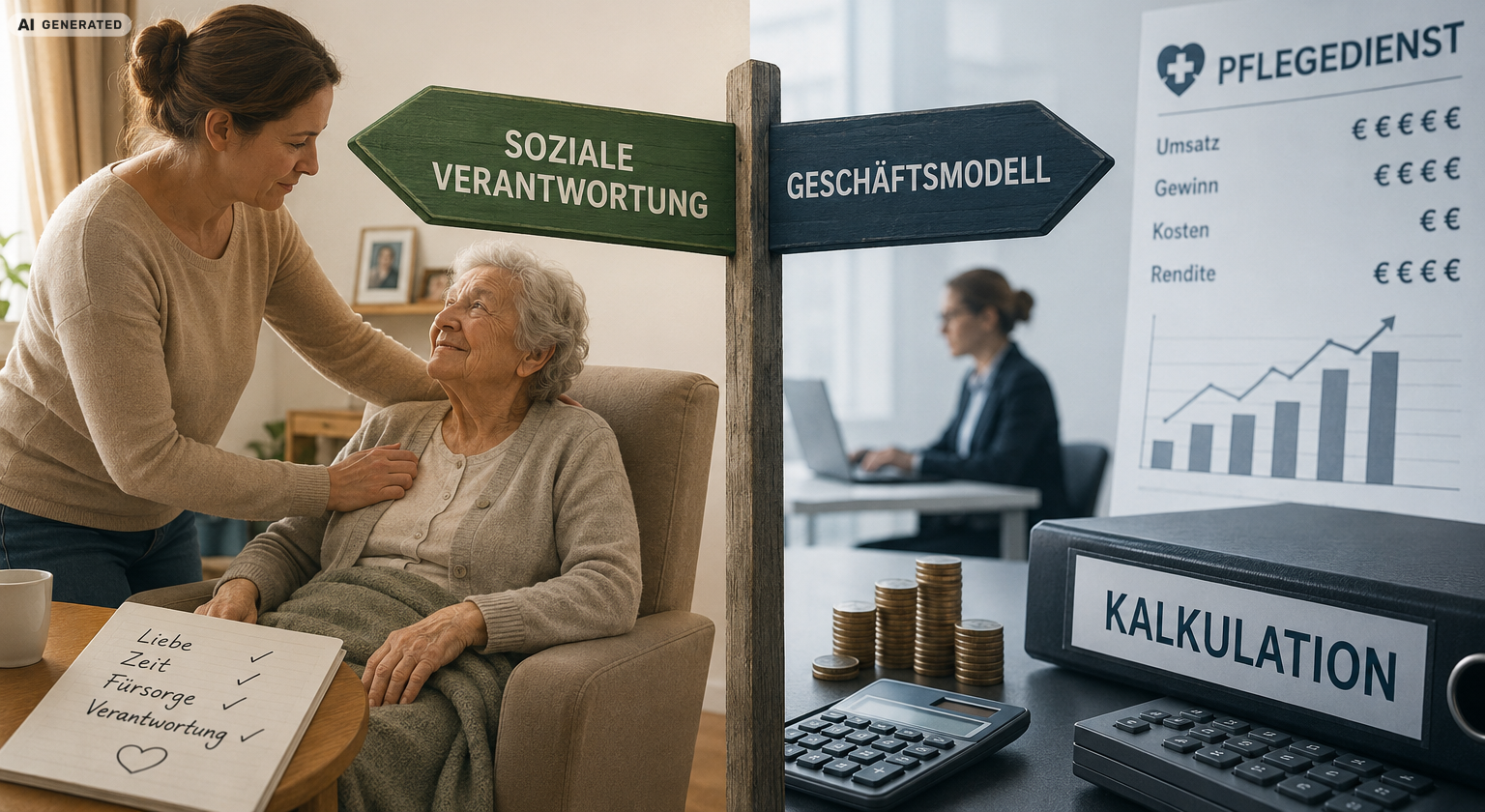 Pflege von Angeh&ouml;rigen: soziale Verantwortung oder Gesch&auml;ftsmodell?